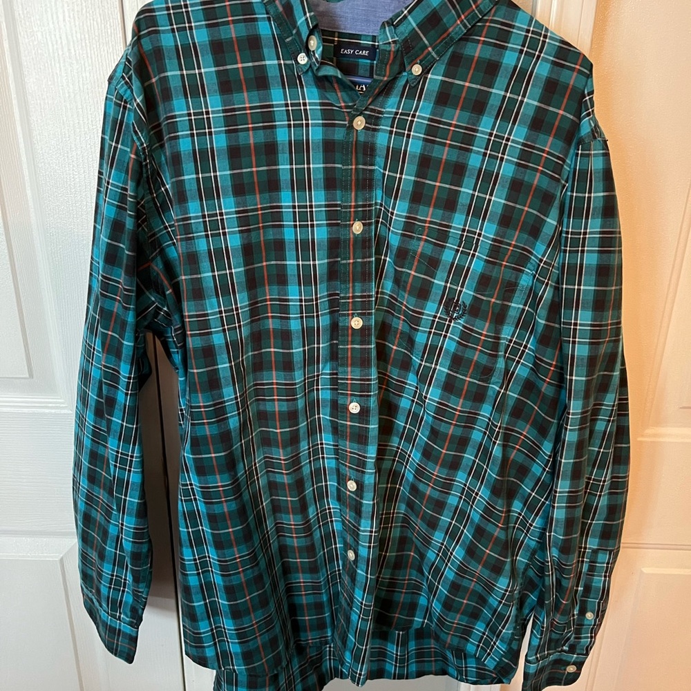 Size XL Chaps Button up shirt.